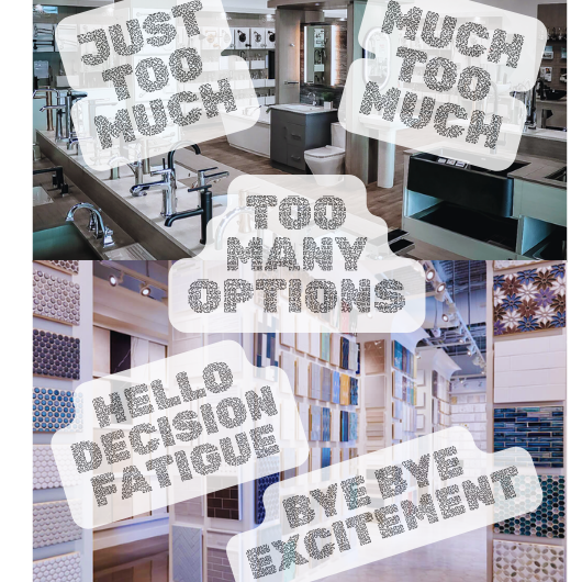 OVERWHELMING SHOWROOMS